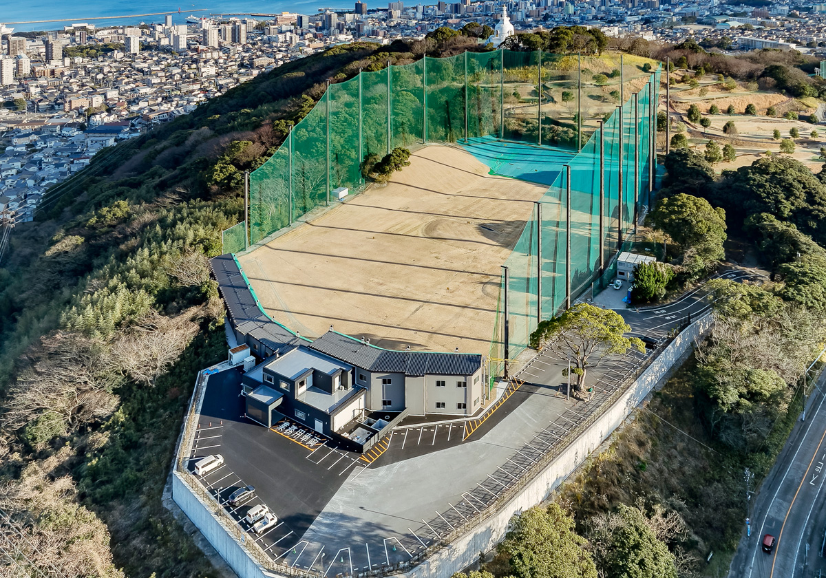実相寺ゴルフ練習場 外観
